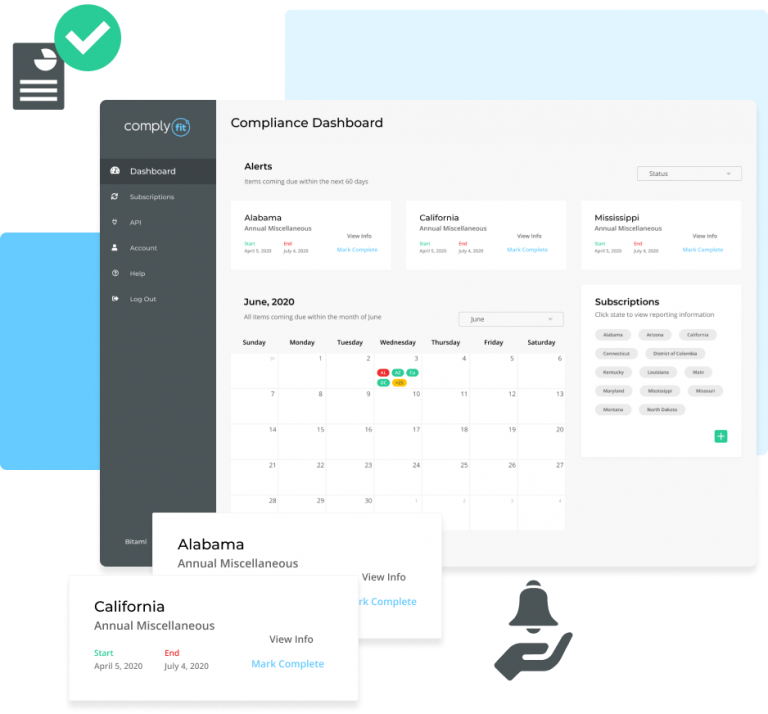 ComplyFit Dashboard